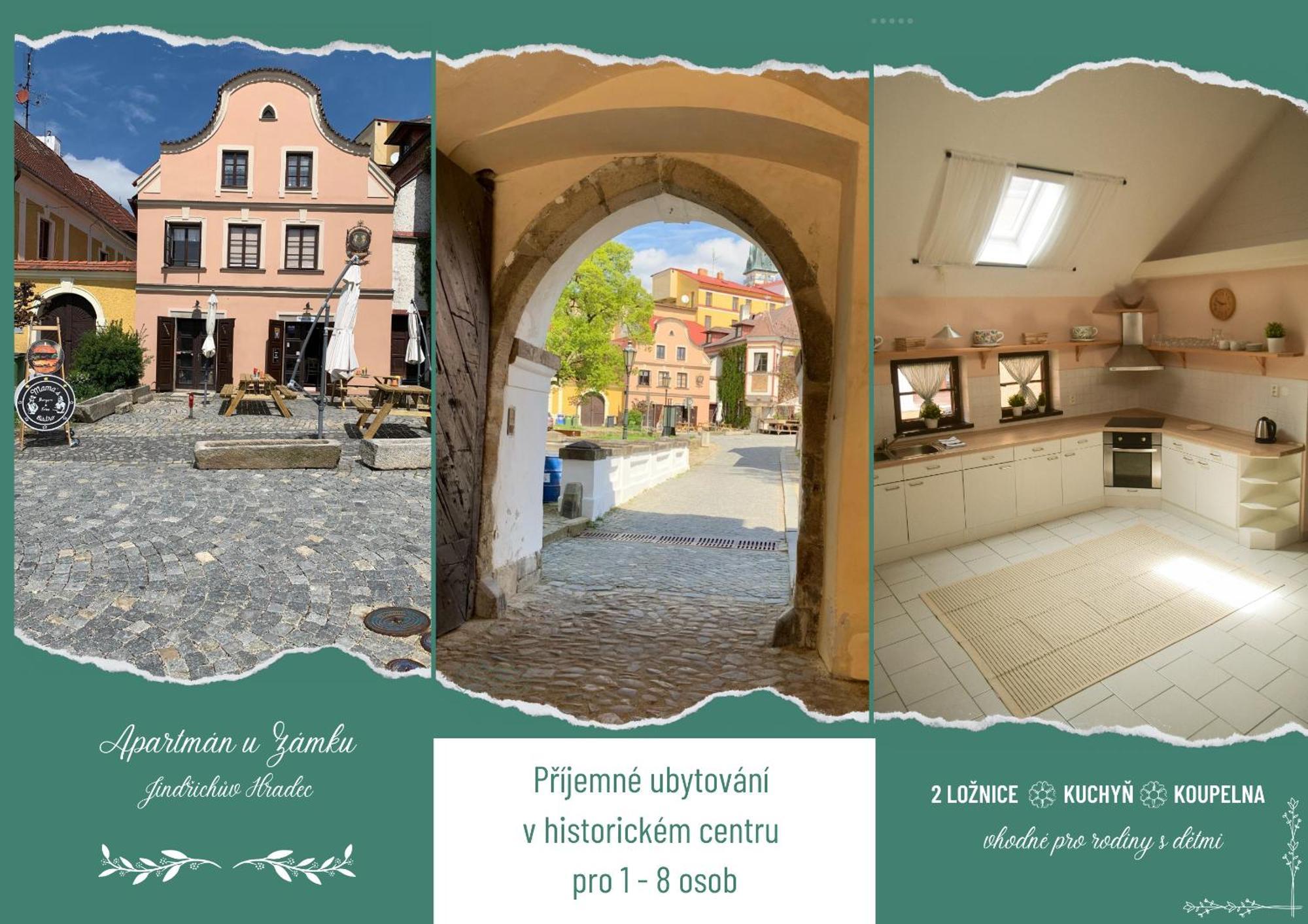 Apartman U Zamku Jindřichův Hradec Exteriér fotografie